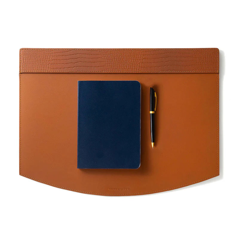 Sterling Desk Blotter Brown