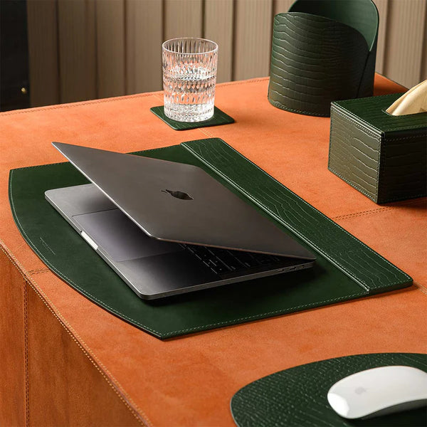 Sterling Desk Blotter Green