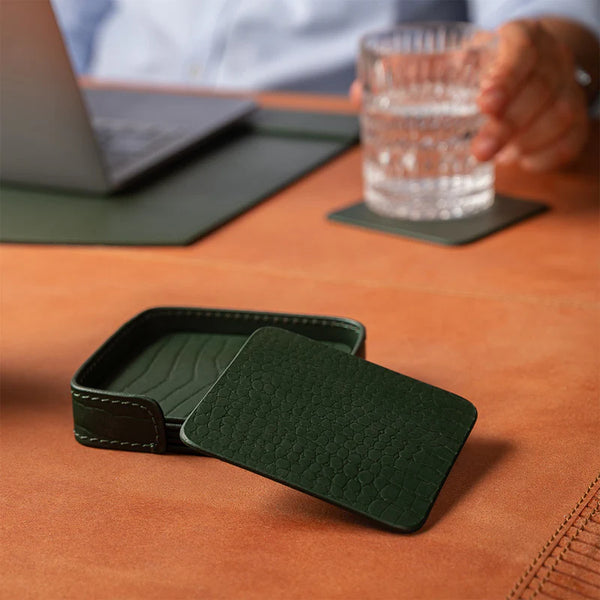 Sterling Coaster Green