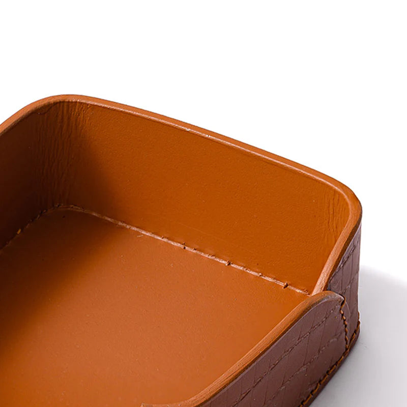 Sterling Memo Holder Brown